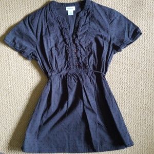 Black Motherhood Maternity Tie Back Blouse